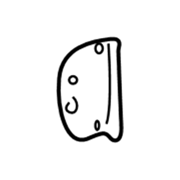 Dodge 5GY82WL8AB End Cap