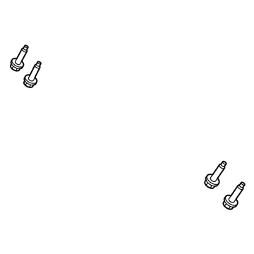 Jeep 6102067AA Mount Bracket Bolt