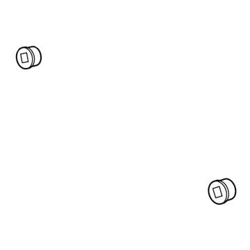 Jeep 6509613AA Tow Hook Nut