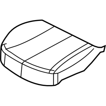 Dodge 68005357AA Seat Cushion Pad