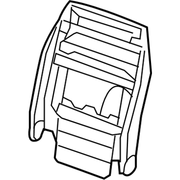 Dodge 4610144AA Seat Back Frame