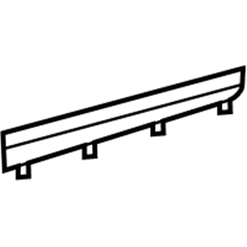 Mopar 5258011AB Trim Plate Mopar 5258011AB Trim Plate