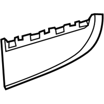 Chrysler 1FH89DK5AB Bezel