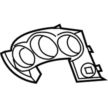 Chrysler XS96XDHAD Cluster Bezel