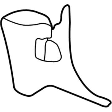 Mopar PY77WL5AB Kick Panel Trim, Taupe, Driver Side