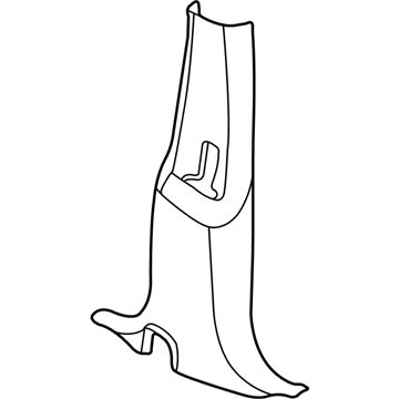 Dodge TB54WL5AA Center Pillar Trim