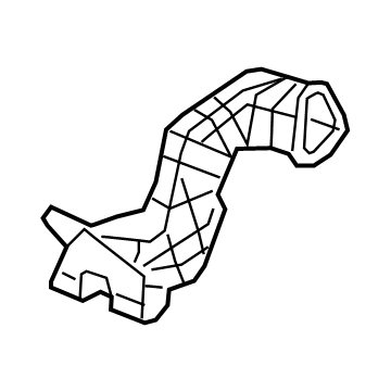 Jeep 68290346AB Floor Duct