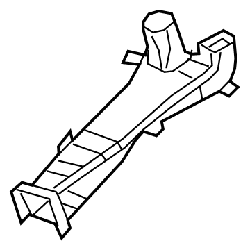 Jeep 68338948AB Rear Duct