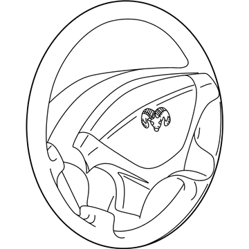 2001 Dodge Stratus Steering Wheel - MR791868