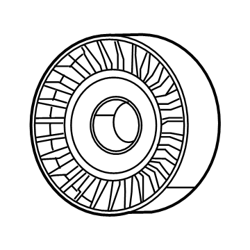 Ram 4891720AA Idler Pulley