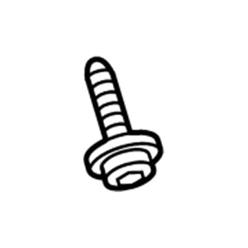 Jeep 6507238AA Bumper Cover Screw