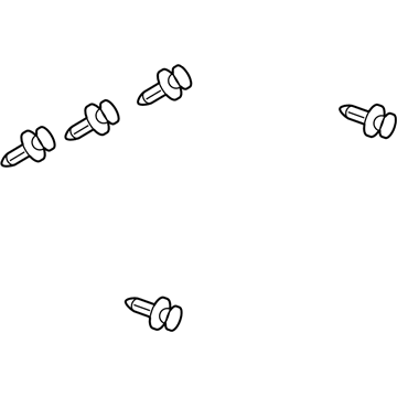 Jeep 5116530AA Bumper Cover Pin