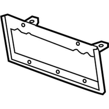 2016 Dodge Viper License Plate - 5029222AD