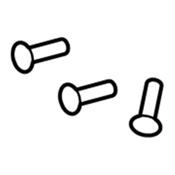 Chrysler 6507010AA Fender Liner Nut