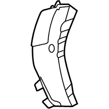 Chrysler 5027678AB Rear Shield