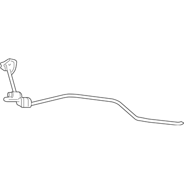 Mopar 52013545AA Stabilizer Bar, Rear