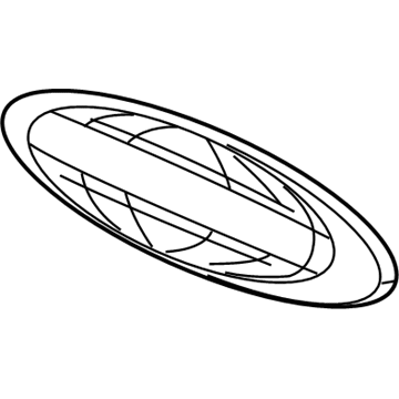 Jeep 55373006AA Nameplate