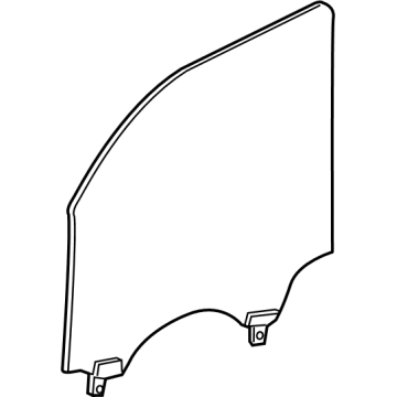 Ram 68700350AA Door Glass