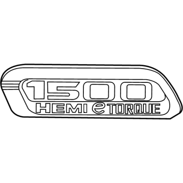 2024 Ram 1500 Emblem - 68500543AA