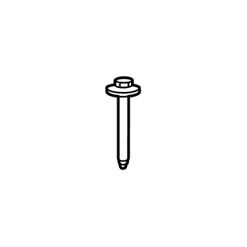 Mopar 6512773AA Headlamp Assembly Retainer Screw