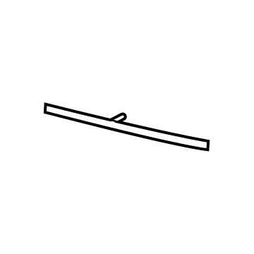 Mopar 6LA68SKSAC Trim Molding, Front Center Mopar 6LA68SKSAC Trim Molding, Front Center