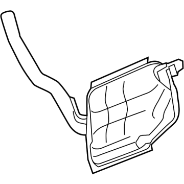 Dodge 4578955AF Resonator - Exhaust