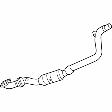 Dodge 68038393AJ Converter & Pipe