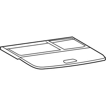 Mopar 1UC86DX9AD Lid, Black, Rear