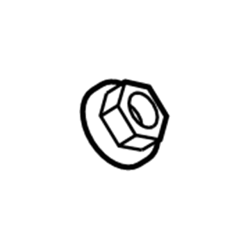 Jeep 6508786AA Upper Control Arm Nut