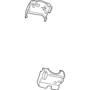 Chrysler 1GY08BD1AA Shroud