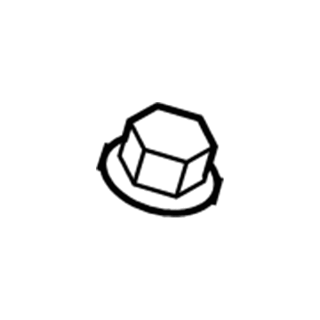Jeep 6503102 Latch Nut