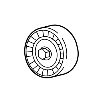 Jeep 68459077AA Idler Pulley