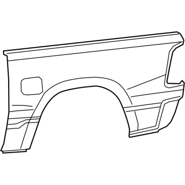 Ram 68638040AA Side Panel