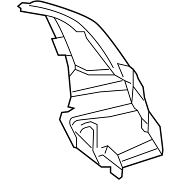 2009 Dodge Viper Wheelhouse - 4865724AB