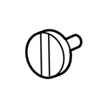 Mopar 4708180 Fender Liner Retainer