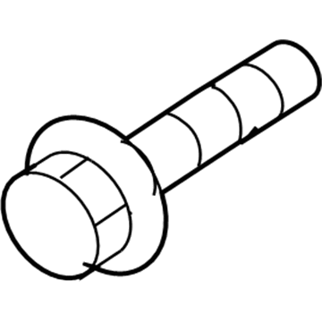 Jeep 6104639AA Latch Support Screw