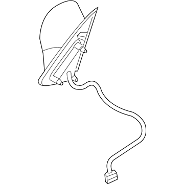 Chrysler PT Cruiser Car Mirror - 5067477AB