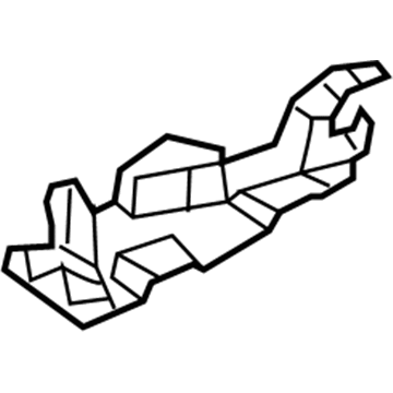 Chrysler 5027478AB Hinge Pillar Reinforcement