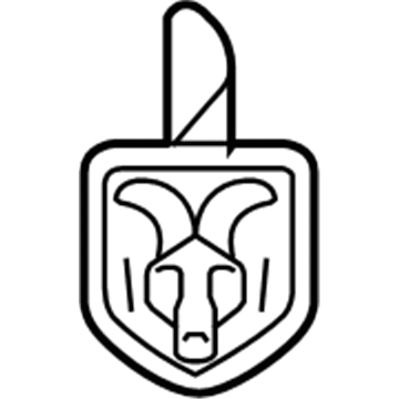 Dodge 4806013AA Medallion