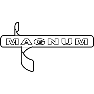 Dodge 4806208AB Nameplate