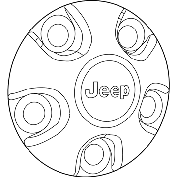 Jeep Emblem - 5XN15RXFAA