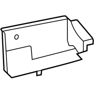 Dodge 68109830AA Splash Guard