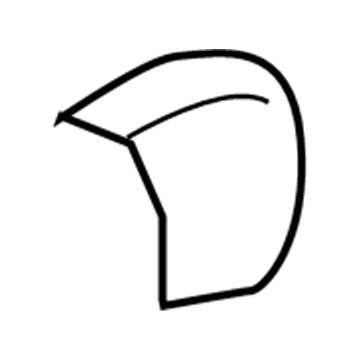 Chrysler 1CW081D5AA Side Shield