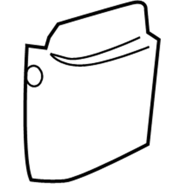 Chrysler 1AW56BD5AA Shield