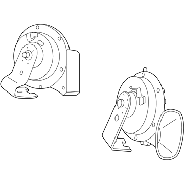 2009 Chrysler Aspen Horn - 5026461AB