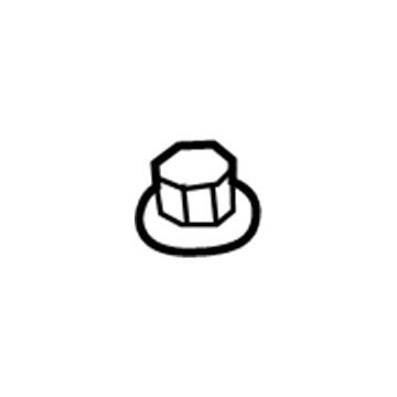 Jeep 6503335 Top Nut