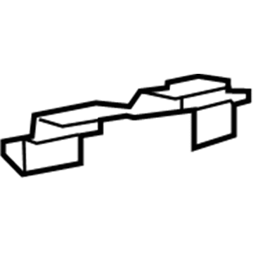 Dodge 68110098AC Exhaust Shield Bracket