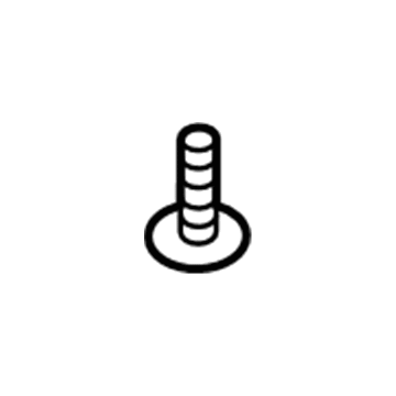 Dodge 6508450AA Bumper Cover Screw