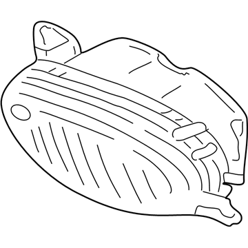 Chrysler Sebring Fog Light - MR957888