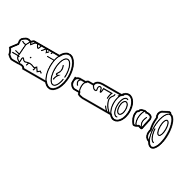 Dodge 5019603AA Lock Cylinder